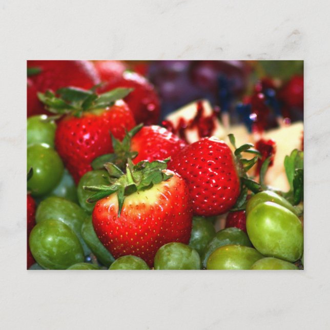 Cartão Postal Fruta de Verão (Frente)
