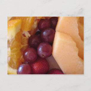 Cartão Postal Fruta do café da manhã