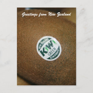 Cartão Postal fruta kiwi