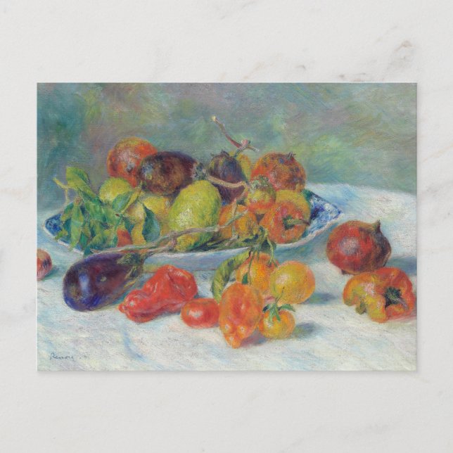 Cartão Postal Frutas do Midi | Pierre-Auguste Renoir (Frente)