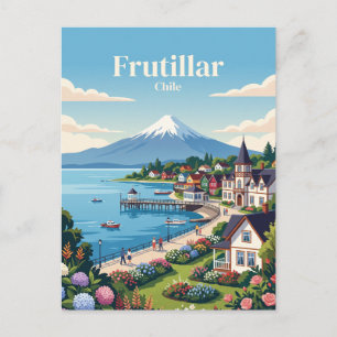 Cartão Postal Frutillar Chile