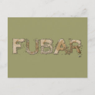 CARTÃO POSTAL FUBAR