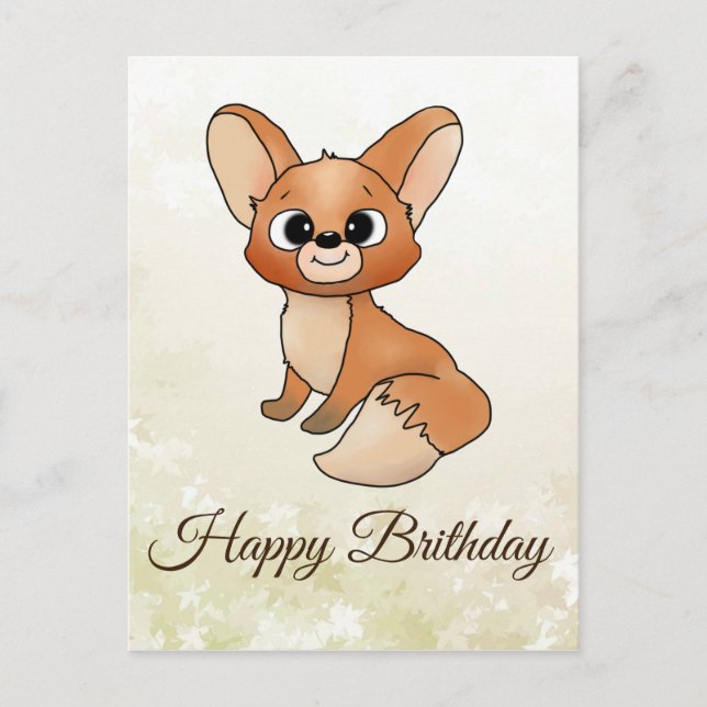 Cartão Postal Füchslein (Frente)