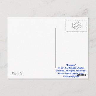 Cartão Postal Fuga