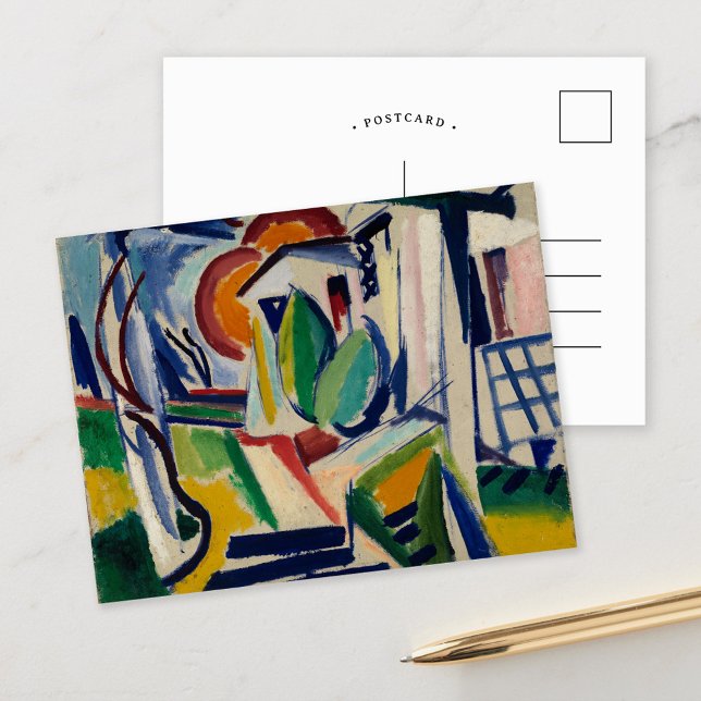 Cartão Postal Fuga | Henry Lyman Saÿen (Criador carregado)