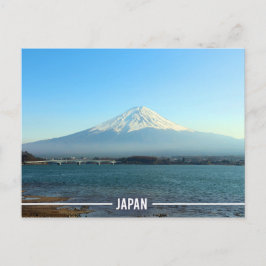 Cartão Postal Fuji Mountain, Kawaguchi - Os Cinco Lagos, Japão