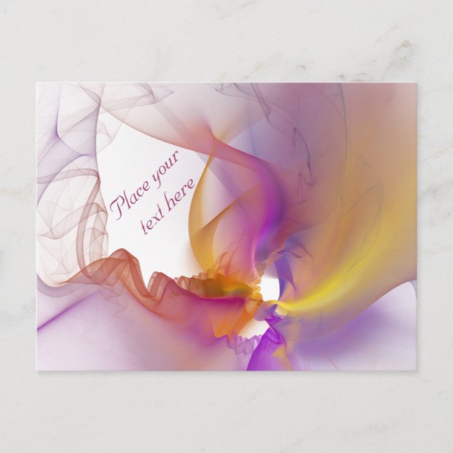 Cartão Postal Fumaça leve (Frente)