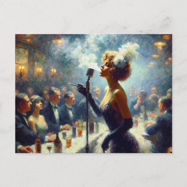 Cartão Postal Fumar Haze (Frente)