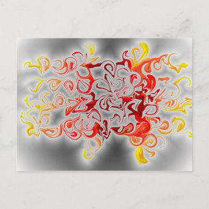 Cartão Postal Fumos e chamas