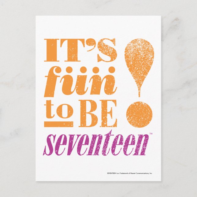 Cartão Postal Fun 2 B 17-Orange (Frente)