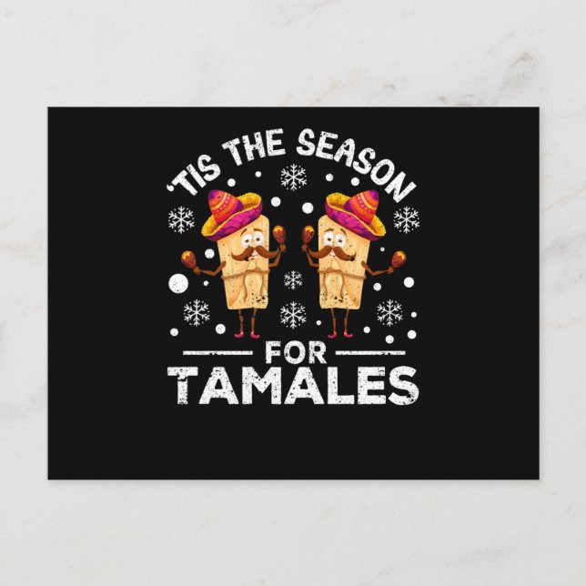 Cartão Postal Fun Mexican Christmas Dinner "It's the (Frente)