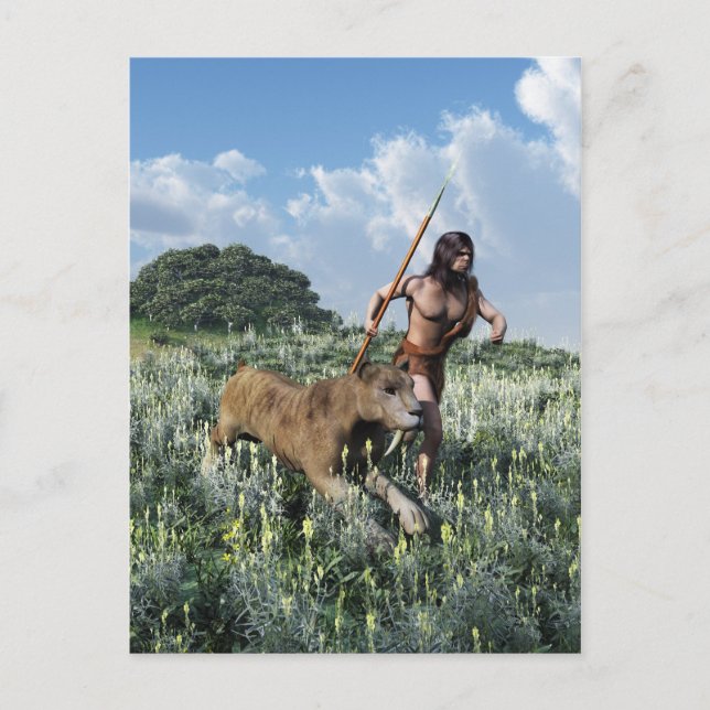 Cartão Postal funcionamento com o tigre (Frente)