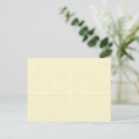 fundo amarelo e branco com pequenos círculos