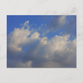 Cartão Postal Fundo do céu azul.