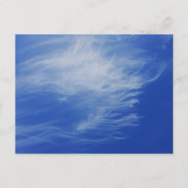 Cartão Postal Fundo do céu azul.