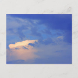 Cartão Postal Fundo do céu azul.