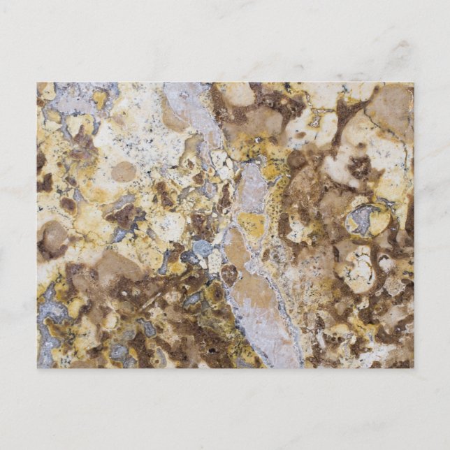 Cartão Postal Fundo do padrão Marble (Frente)