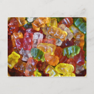 Cartão Postal Fundo dos Ursos Gummy