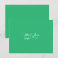 Fundo Verde de Casa - Design de Casamento