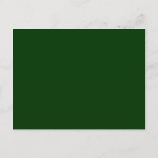 Cartão Postal Fundo Verde Escuro (Frente)