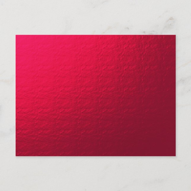 Cartão Postal fundo vermelho (Frente)