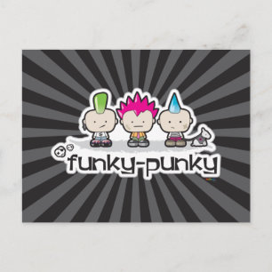 Cartão postal Funky-Punky