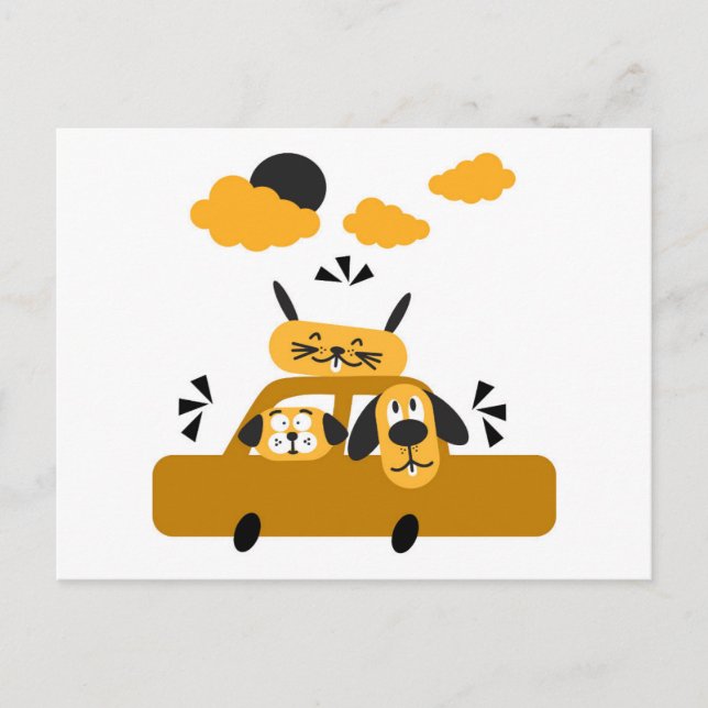 Cartão postal Funky Town (Frente)