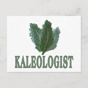 Cartão Postal Funny Kale