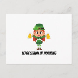 Cartão Postal Funny Leprechaun