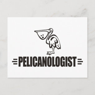 Cartão Postal Funny Pelican