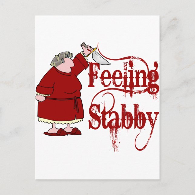 Cartão Postal Funny PMS Statby (Frente)