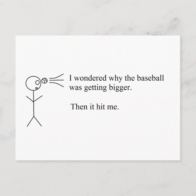 Cartão Postal Funny Pun (Frente)