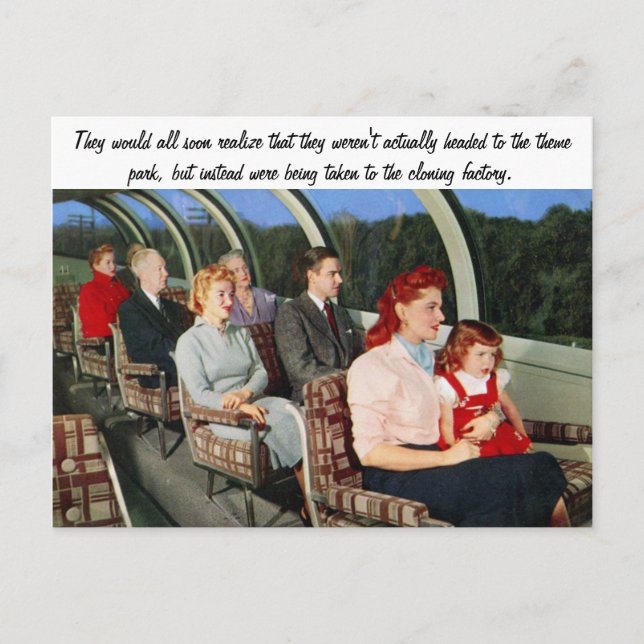 Cartão Postal Funny Retro (Frente)