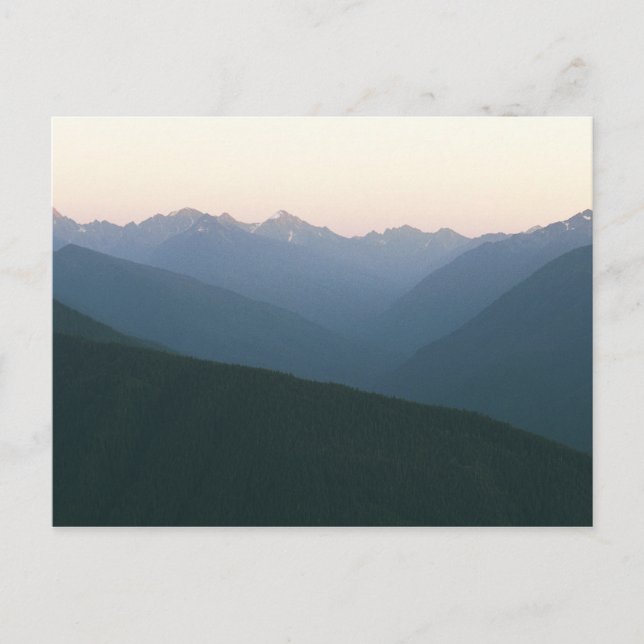 Cartão Postal Furacão Ridge (Frente)