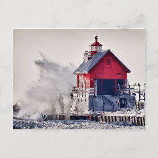 Cartão Postal Fúria de inverno