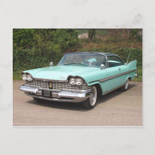 Cartão Postal fúria vintage plymouth