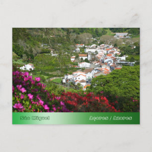 Cartão Postal Furnas - Açores