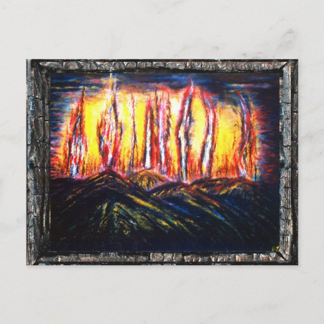 Cartão Postal Fury Fires (Frente)