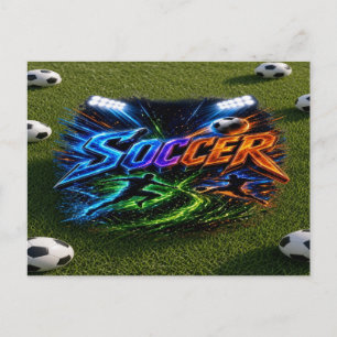 Cartão Postal Futebol
