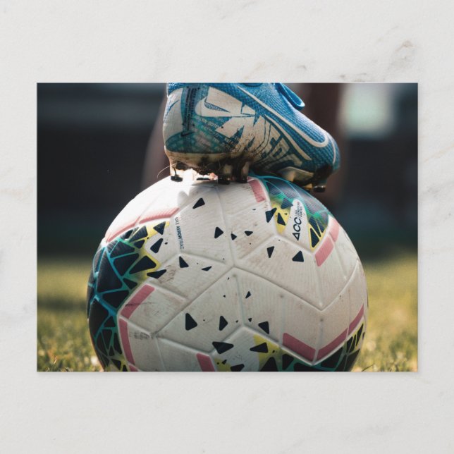 Cartão Postal futebol (Frente)