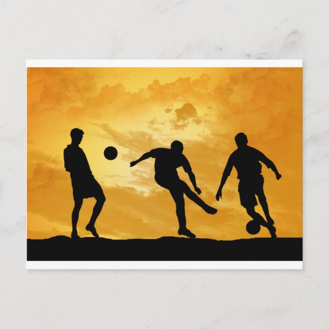 Cartão Postal Futebol (Frente)