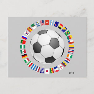CARTÃO POSTAL FUTEBOL