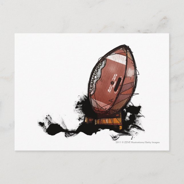 Cartão Postal Futebol americano (Frente)