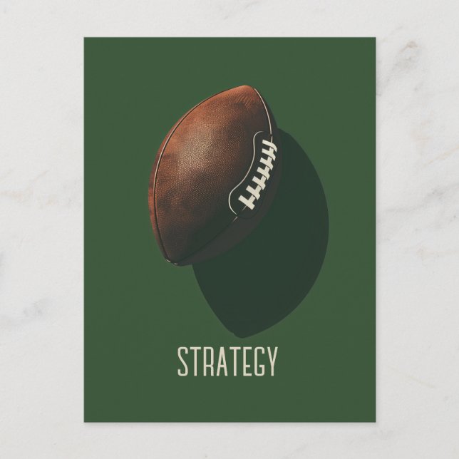 Cartão Postal Futebol americano (Frente)