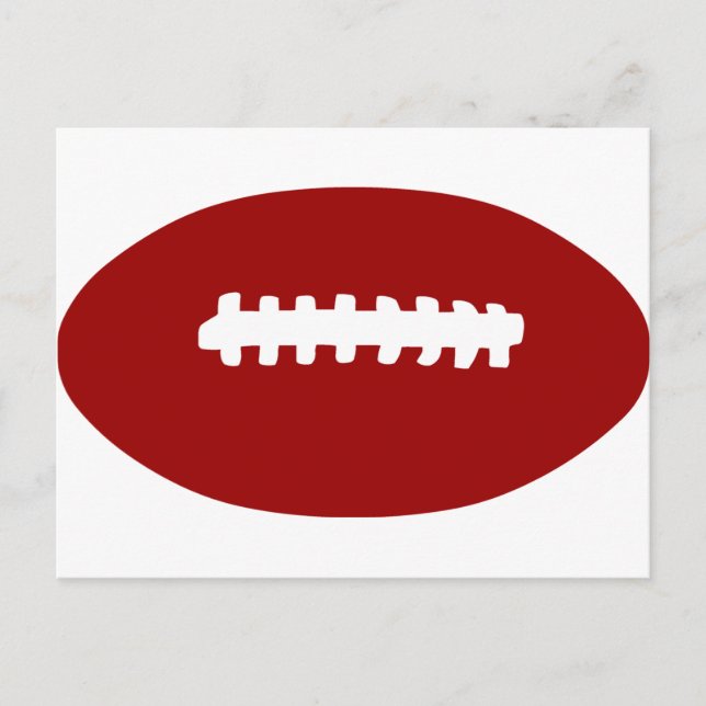 Cartão Postal Futebol americano (Frente)