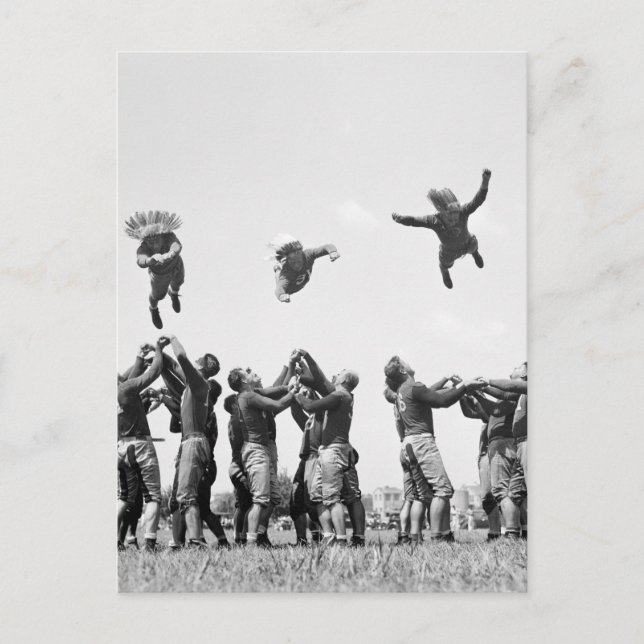 Cartão Postal Futebol, anos 30 (Frente)
