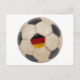Cartão Postal Futebol da Alemanha