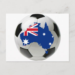 Cartão Postal Futebol da Austrália