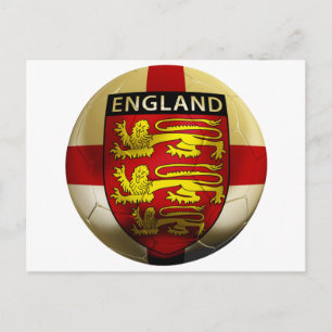 Cartão Postal Futebol da Inglaterra