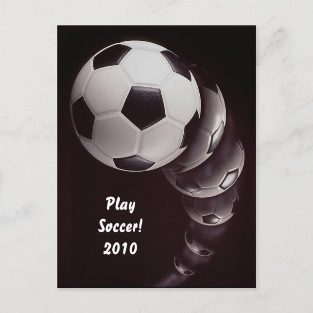 Cartão Postal Futebol de 2010 (Frente)